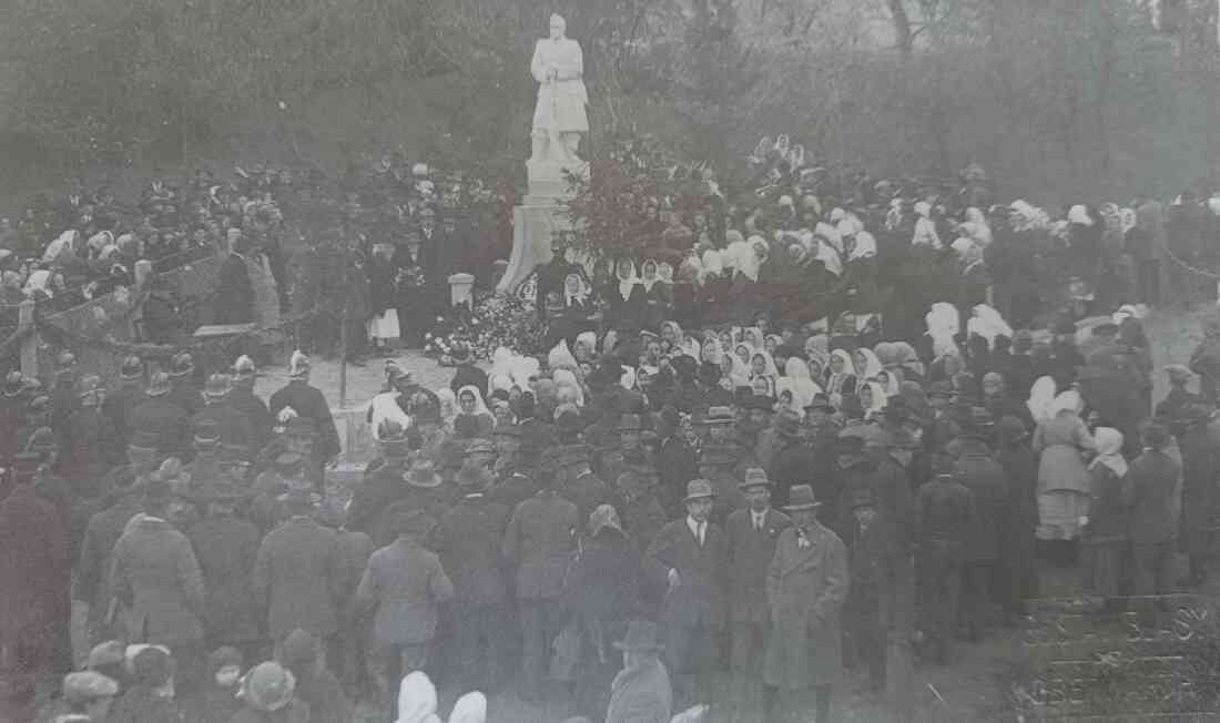 Weihe des Kriegerdenkmales 1925