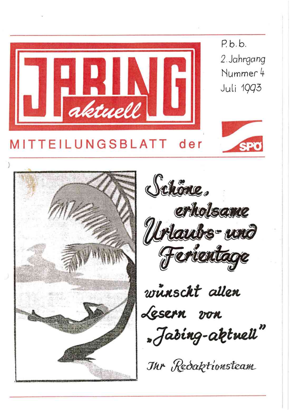 Jabing Aktuell 1993